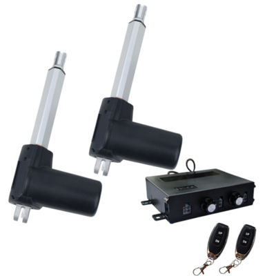 کیت کنترل الکتریکی کنترلر کنترل بی سیم 6000N با تنظیم سرعت 12VDC