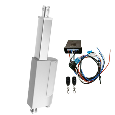 12V 24V DC محرک خطی الکتریکی باریک 1500N سنسورهای هال بازخورد IP66